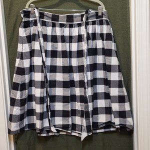 Lane Bryant Gingham Skirt